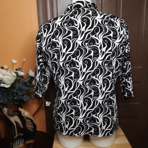 Notation Women Button Down Top Shirt Plus size 1X - Picture 5 of 12